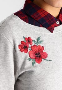 ONLY Sudadera - mottled light grey