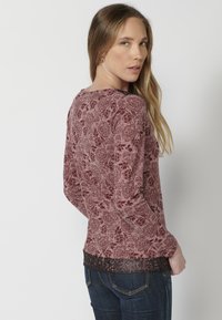 Koroshi LONG SLEEVE - Ilgarankovis viršutinės dalies drabužis - uva   grape