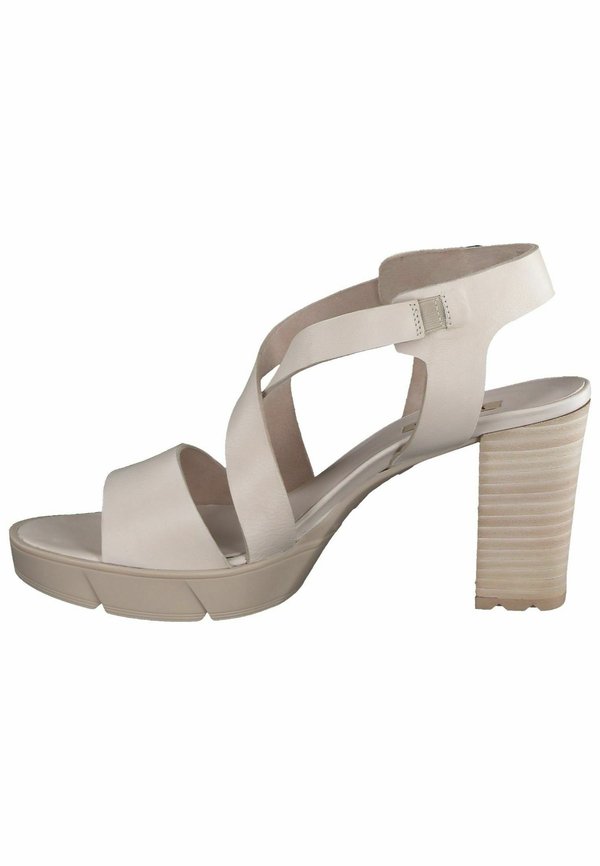Plateausandalette - beige