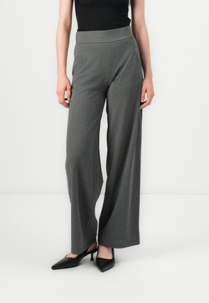 JDYLOUISVILLE CATIA WIDE PANT - Pantaloni - medium grey melange