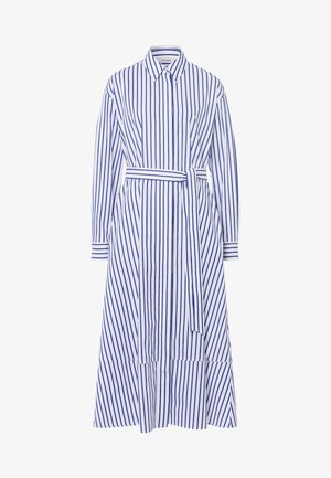 DINA KIM - Shirt dress - streifen lobelienblau