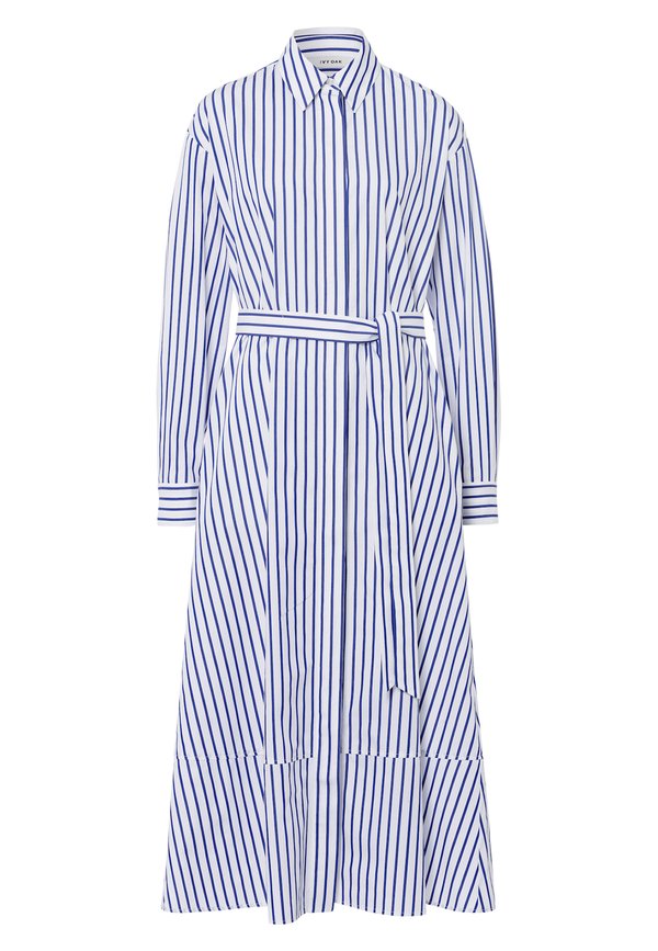 KIM - Shirt dress - streifen lobelienblau2