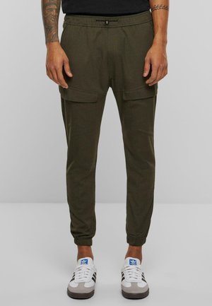 Tracksuit bottoms - khaki