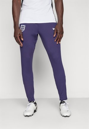 Nike Performance ENGLAND ENT STRIKE PANT - Teplákové kalhoty - purple ink/rosewood/white