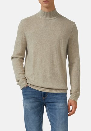 PULLOVER - Strickpullover - beige