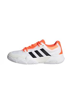 adidas Performance, SOLEMATCH CONTROL 2 - Multicourt tennis shoes - cloud white/core black/lucid orange