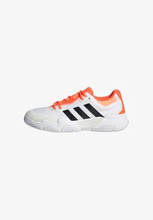 adidas Performance, SOLEMATCH CONTROL 2 - Multicourt tennis shoes - cloud white/core black/lucid orange