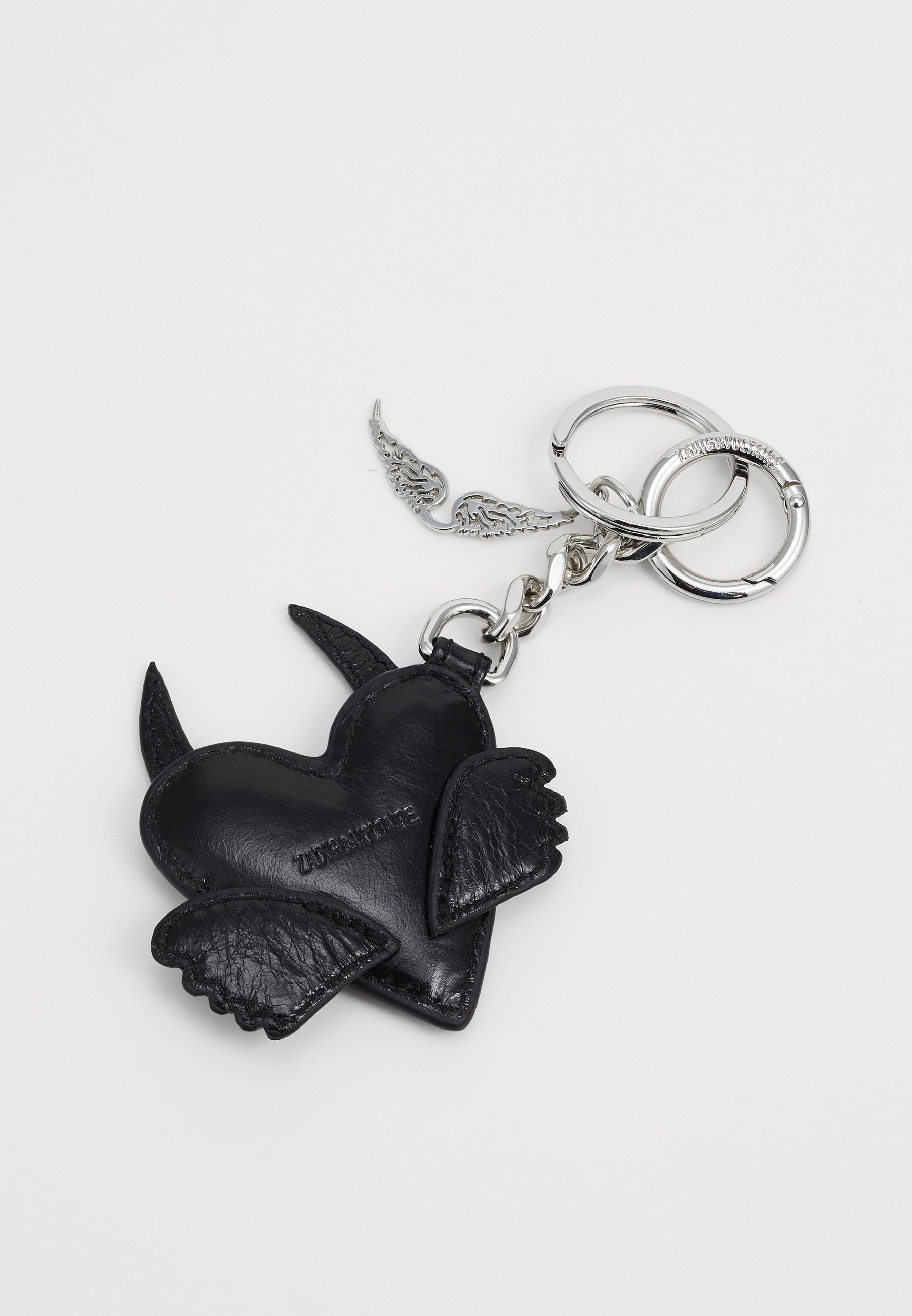 Zadig & Voltaire DEVILISH HEART KEYRING - Keyring - noir