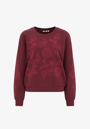 WE Fashion Ikdienas džemperis - burgundy red