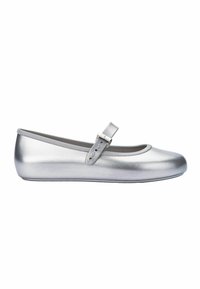 Melissa SOFT - Balerinos tipo bateliai su dirželiu ties kulkšnimi - silver