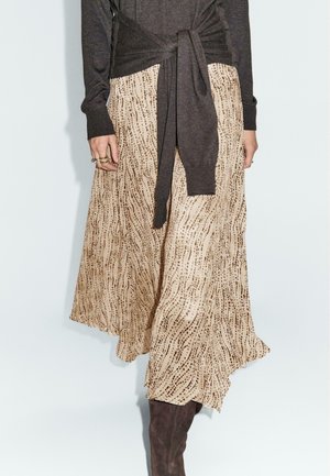 Jupe longue - beige