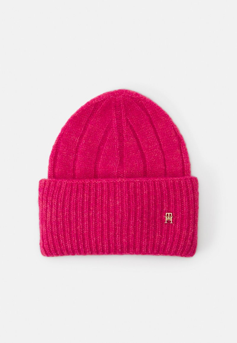 Tommy Hilfiger TIMELESS BEANIE - Pipo - heritage pink