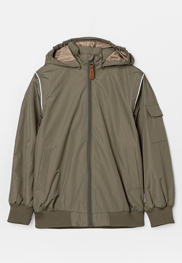 mikk-line Outdoorjas olijfgroen