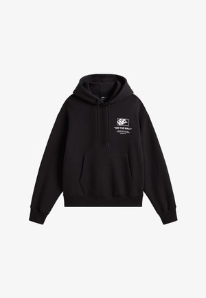 Vans, STACKED HI PULLOVER. - Hættetrøje - black