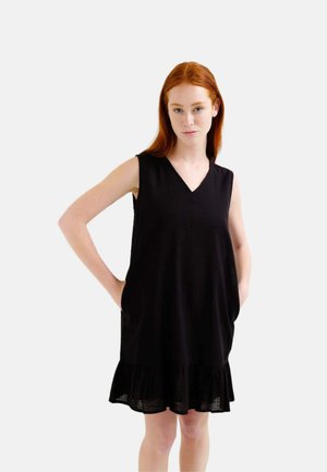 Compañía fantástica, VESTIDO CORTO DE CORTE FLUIDO - Vestido informal - black