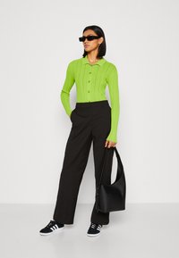 Samsøe Samsøe LEA CARDIGAN - Kardigán - macaw green