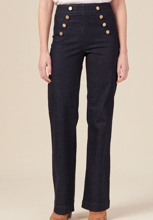 Flared Jeans - denim brut