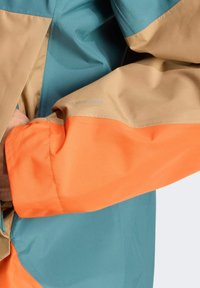 adidas Sportswear Outdoor jacket - preloved teal cardboard semi impact orange