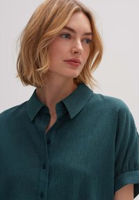 OPUS KURZARM - Blouse - deep teal