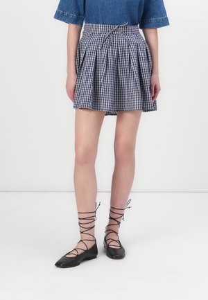 ONLISADORA CHECK MINI SKIRT - Minisukňa - night sky