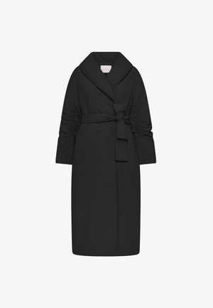 Deha, LONG COAT - JACKET. - Abrigo de invierno - black