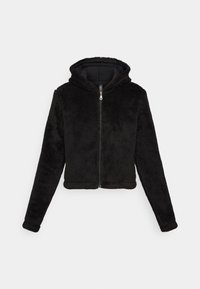 ONPCAS-FLUF HOOD SHORT  - Φλις μπουφάν - black