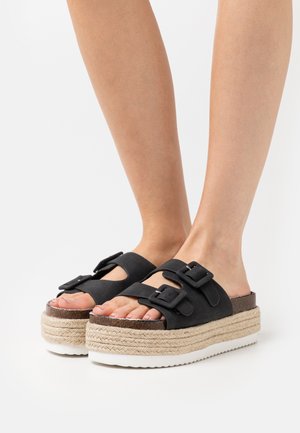 WALKER - Ciabattine - black