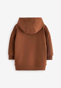 Next EMBROIDERED PLACEMENT-REGULAR FIT - Hættetrøje - rust brown dinosaur