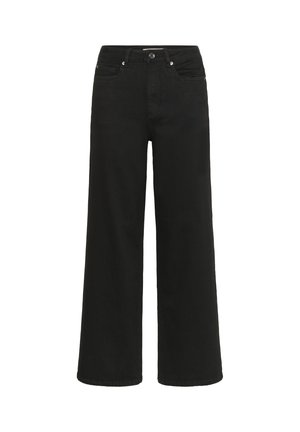 Kaffe Jean flare - black deep