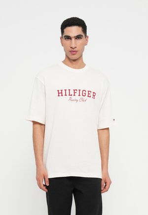 MODERN TEE - T-shirts med print - ivory petal