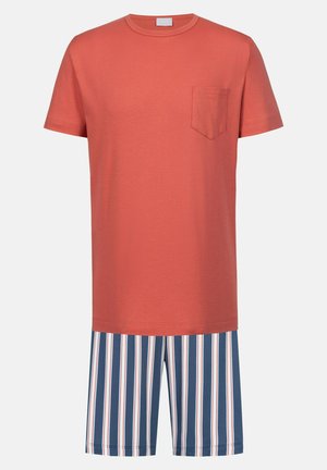 mey, KURZ SERIE BOLD STRIPES SET - Nachtwäsche Set - coral island