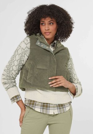 MADELEINE, WESTE - Bodywarmer - light reed