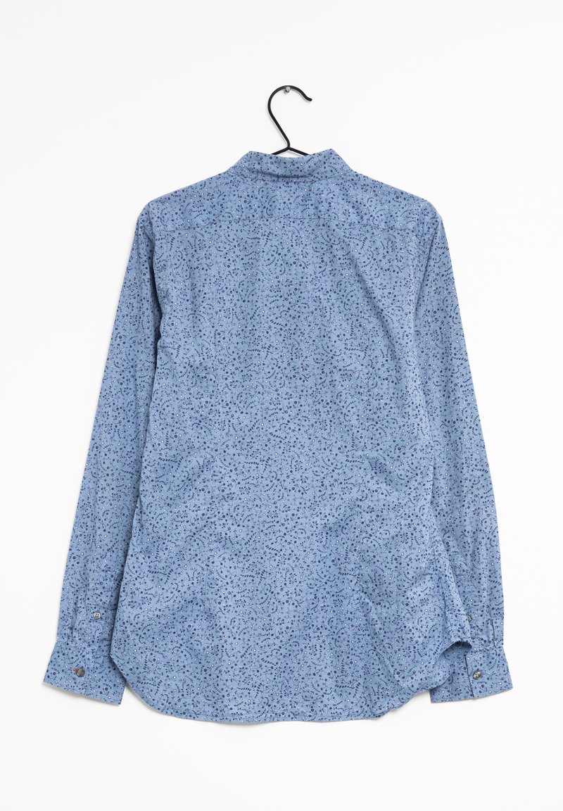 Chemise Paul Smith PS Rayée Bleu Et Blanc - Taille S, Coton/lin, Fabrication Portugal