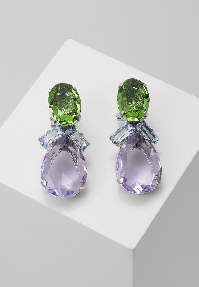 BEADED EARRINGS - Ohrringe - green