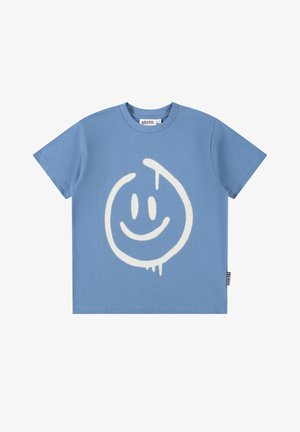 Molo, RILEY SHORT SLEEVES - T-shirt con stampa - twilight blue