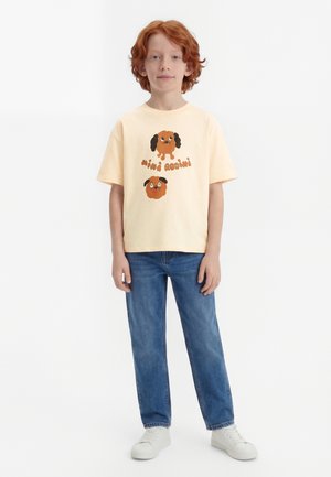 Mini Rodini DOGGIES TEE UNISEX - T-shirts med print - off-white