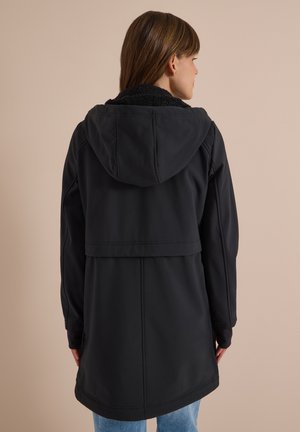 Cecil, SOFTSHELL MANTEL MIT KAPUZE - Veste imperméable - black
