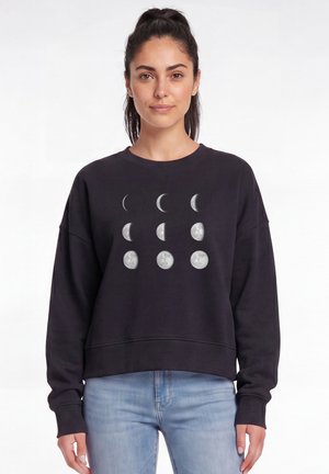 watapparel, MOONPHASES - Sweater - black