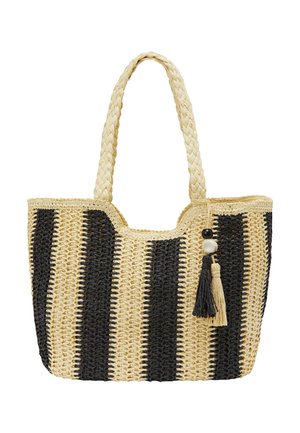 Shoppingväska - black beige