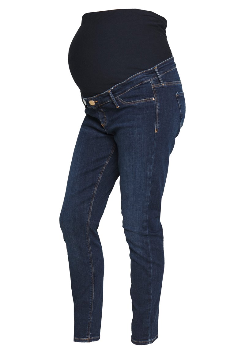 River Island Maternity Jeans Skinny Fit donkerblauw