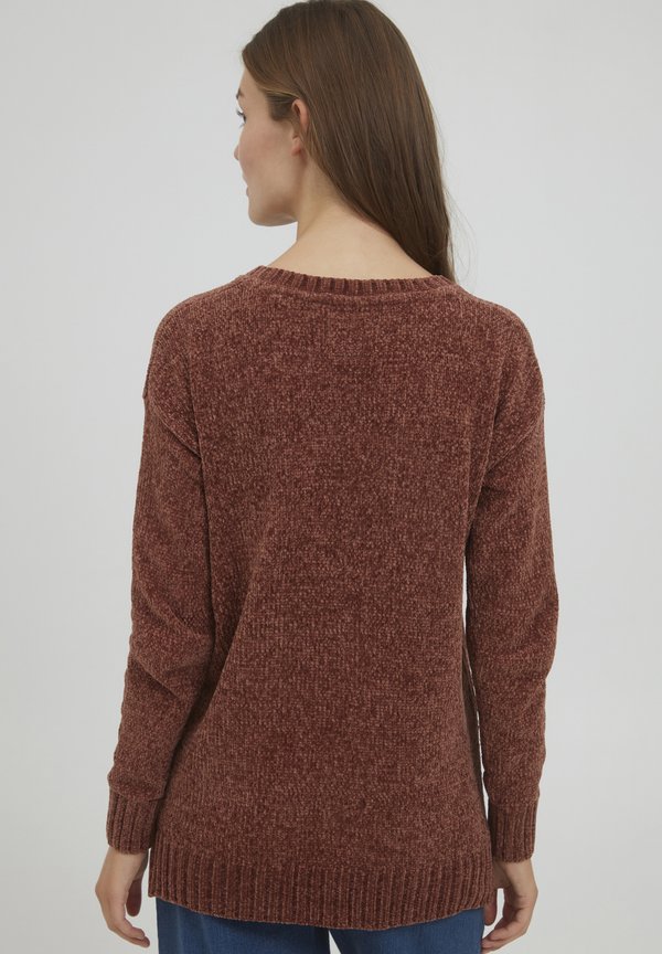 OXELVINA - Jumper - dark cinnamon2