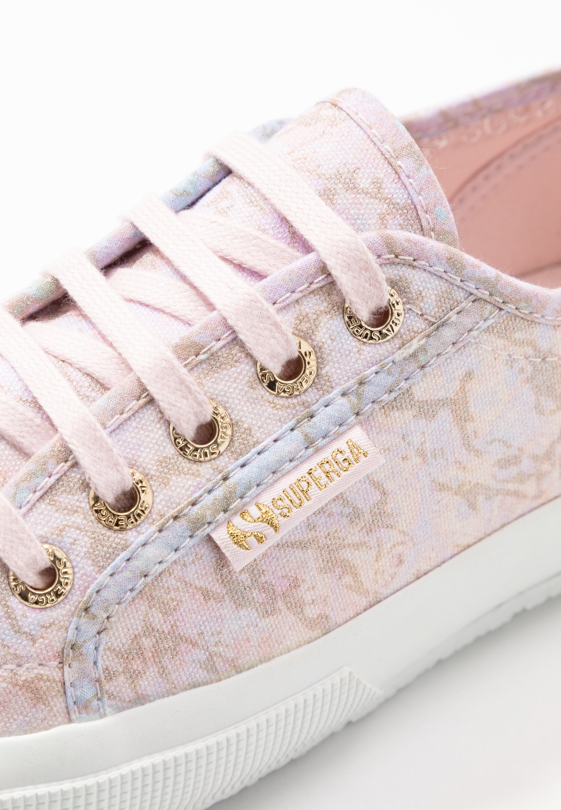 superga gold platform