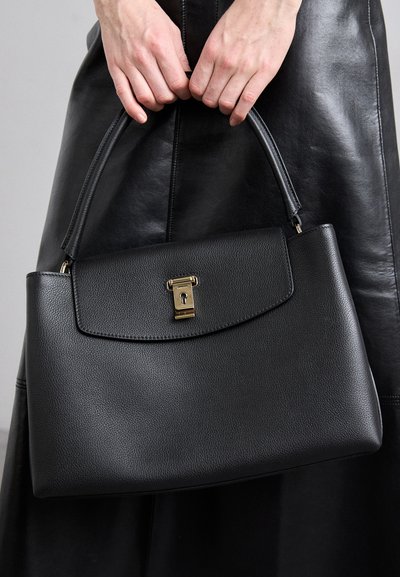Bally LAYKA TOP HANDLE - Håndtasker - black/gold-coloured
