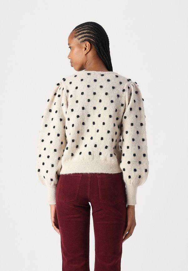 SIGRID LIFE VNECK STRUC - Cardigan - cement2