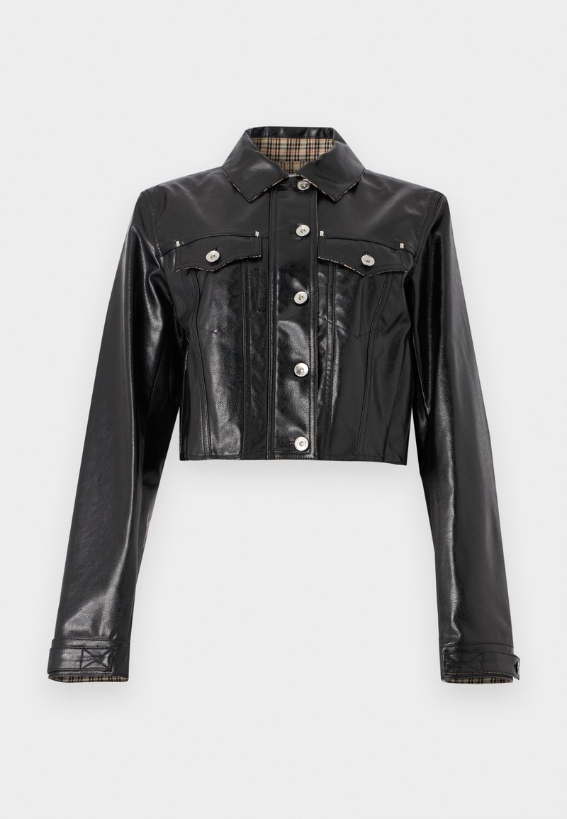 Rabanne Spijkerjas zwart