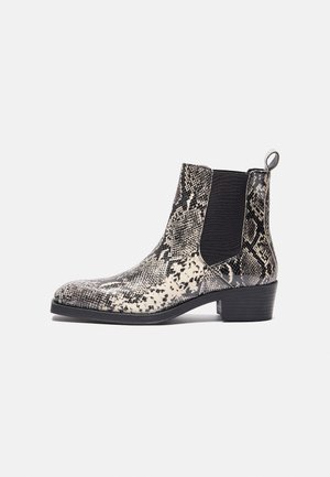 Zign Studio LEATHER - Bottines - beige/black