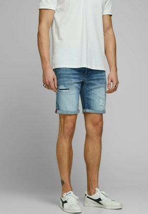 Denim shorts - blue denim