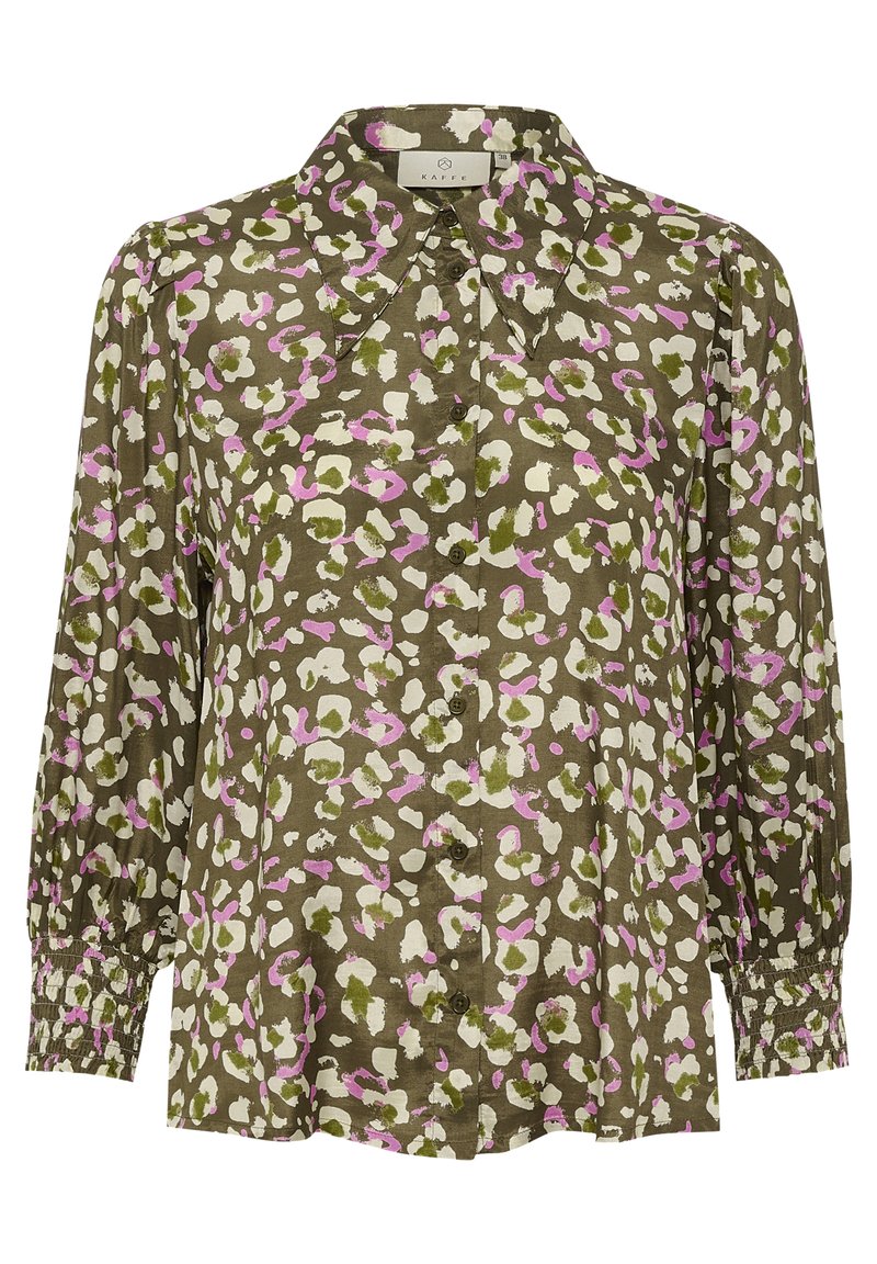 Kaffe Overhemdblouse groen Kaffe Overhemdblouse groen