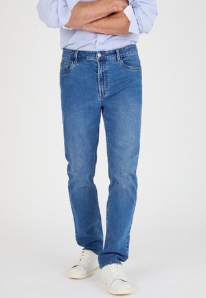 5 POCHES - Jeans Straight Leg - denim clair