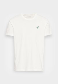 WILDER NECK TEE CAMP - T-shirts basic - cloud dancer